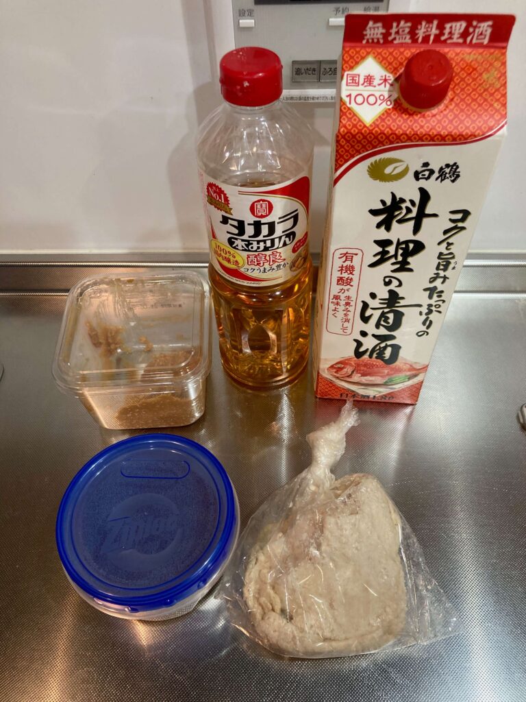 酒粕で作る石狩鍋 でーこんの料理日記